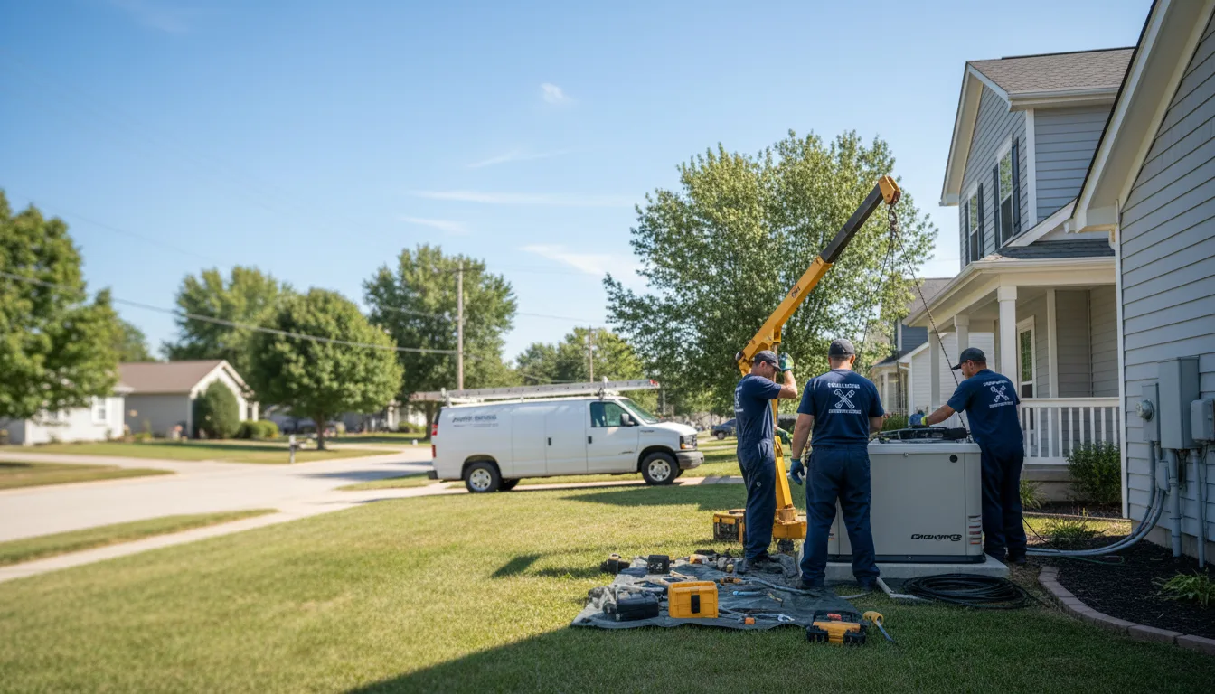 Generator Installation in Wortham, TX near me